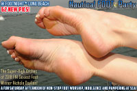 Footnight Long Beach nautical foot party