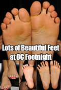 Lots of beautiful soles and toes at OC Footnight