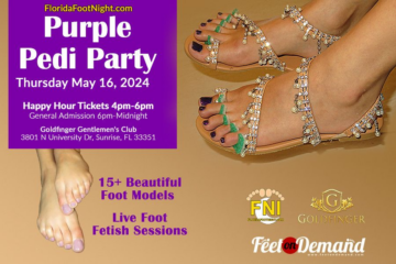 FootNight Miami Feet fetish event May 2024