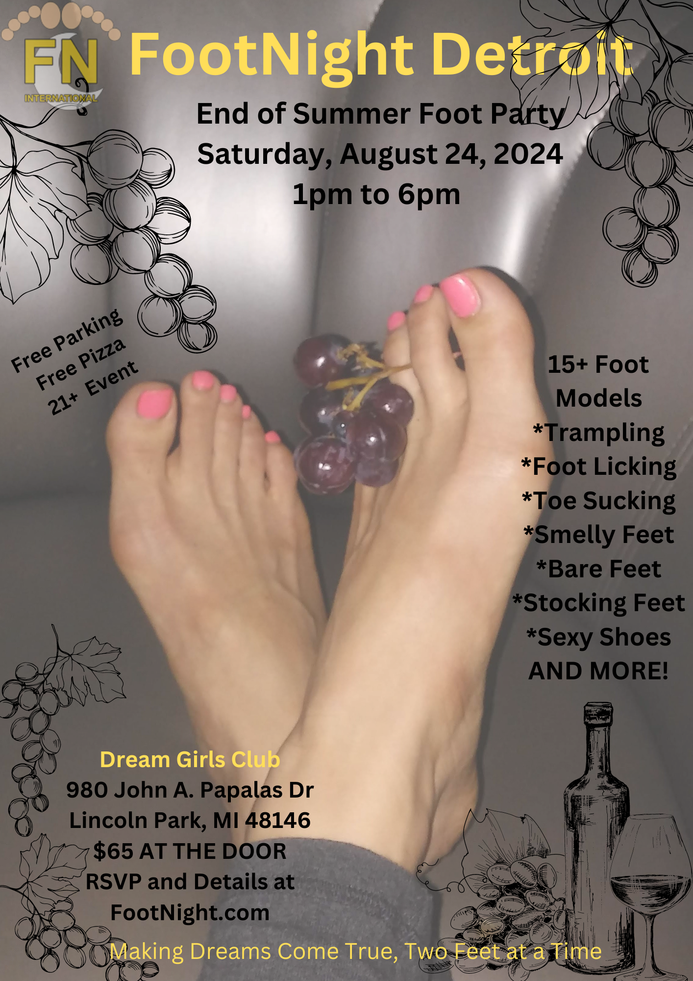 #DETROIT #footfetish #footnight #feet