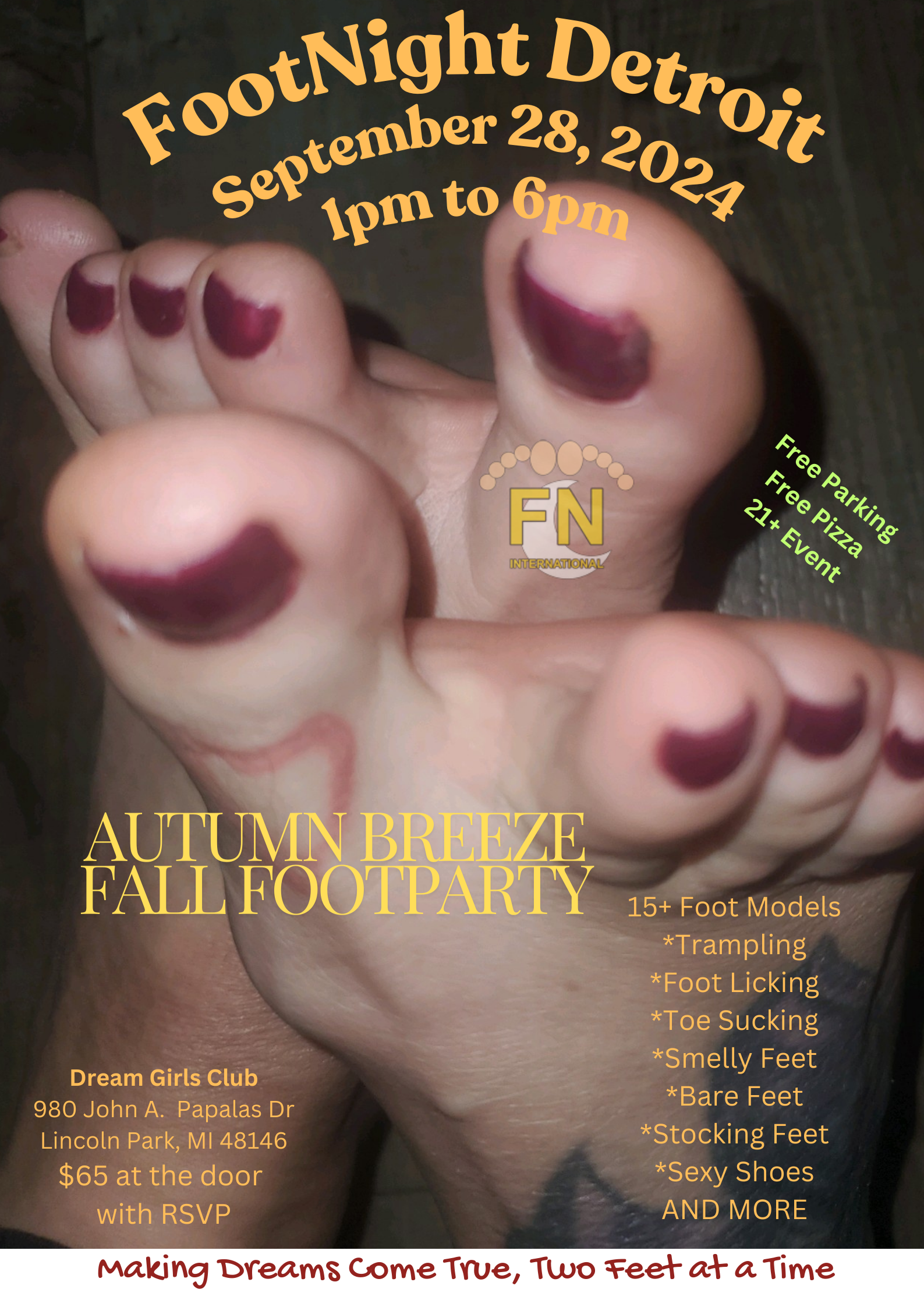 #foot #feet #toes #detroit #FOOTNIGHT #footworship