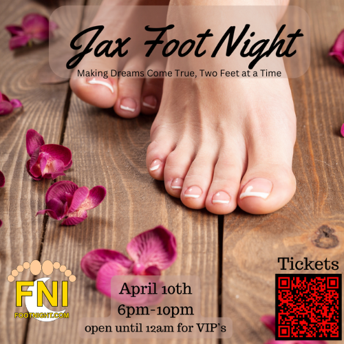 Jacksonville FL Feet, foot fetish Florida, toes, Soles, Foot Event, FootNight