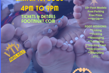 Las vegas feet, vegas foot fetish, footnight event,