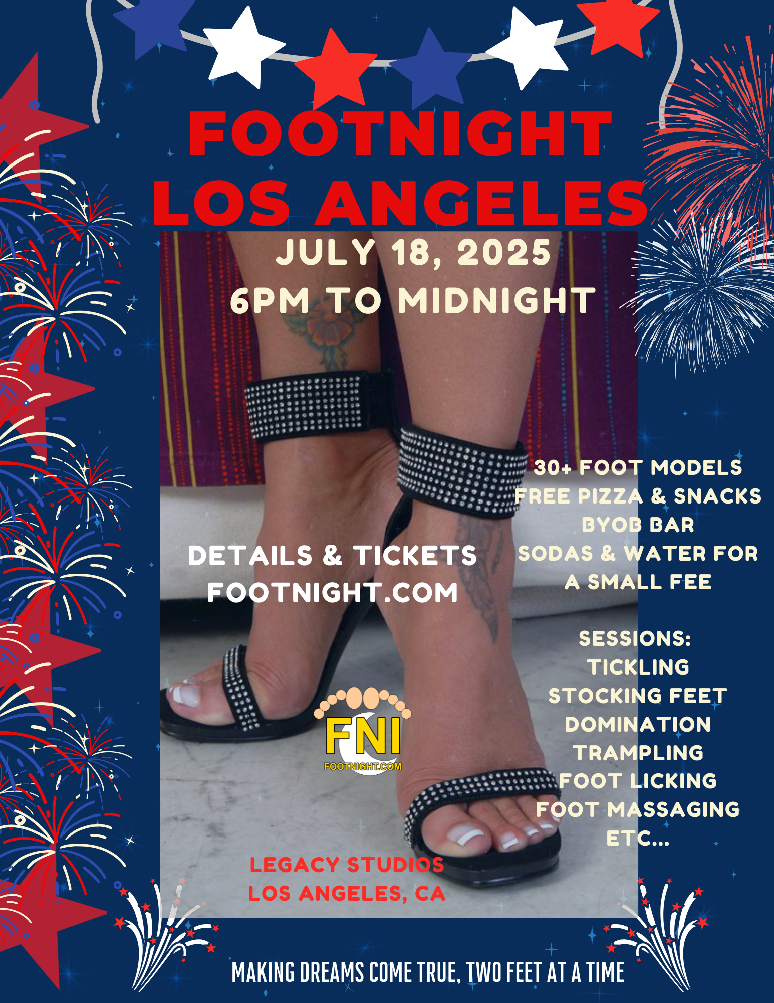 FootNight, feet, soles, los angeles feet, foot worship, foot fetish, feet fetish,